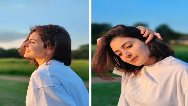 गुन-गुनी धूप सेंकती अनुष्का शर्मा