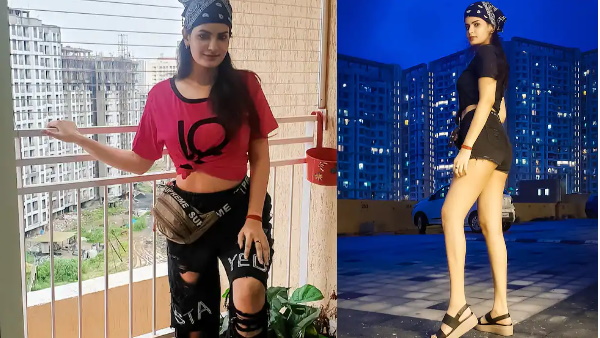 अर्शी भारती इन दिनों सोशल मीडिया पर छायी हुई हैं