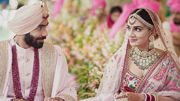  टीवी एंकर संजना गणेशन से की बुमराह ने शादी