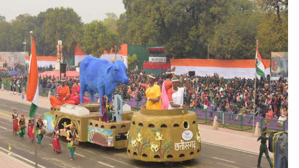 छत्तीसगढ़ की झांकी है ख़ास 