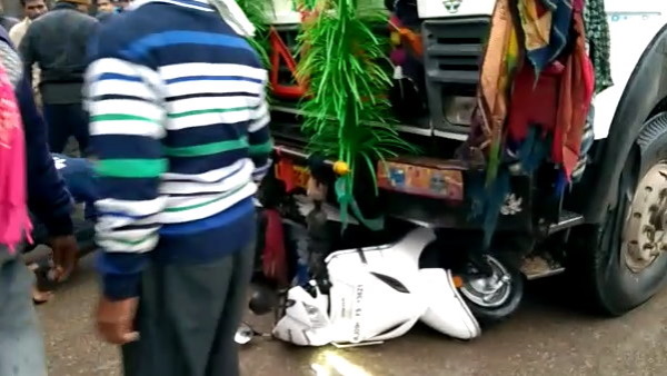 खुद को संभाला और हिम्मत रखी