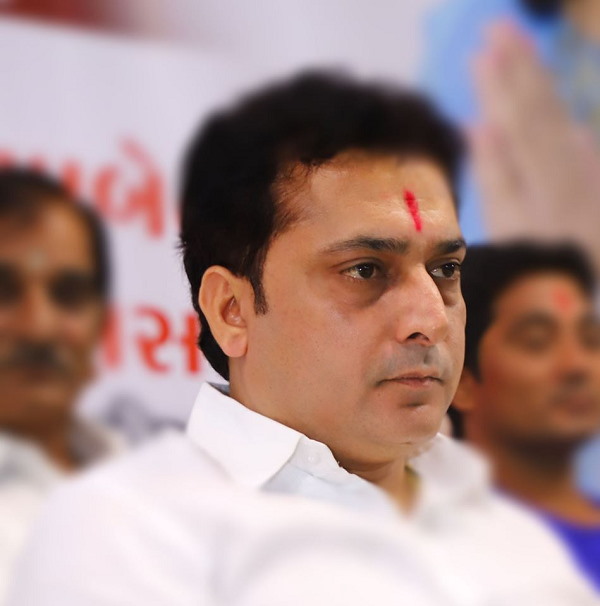Congress MLA Vimal Bhai Chudasama