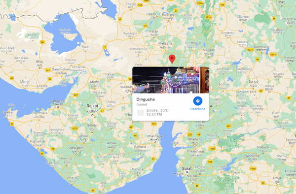 गुजरात के इस गांव से गया था परिवार