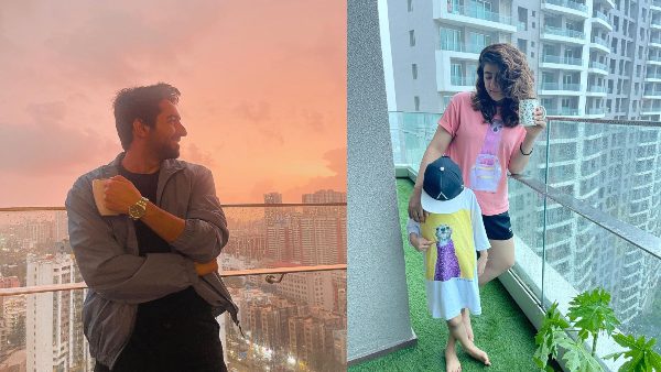 घर में बहुत बड़ी बालकनी 