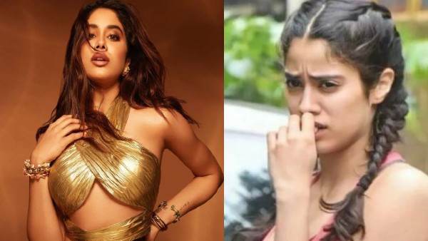 जान्हवी कपूर का ऊप्स मूमेंट कैमरे में कैप्चर जान्हवी कपूर का ऊप्स मूमेंट कैमरे में कैप्चर