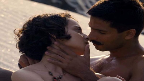 कंगना और शाहिद के किस ने बटोरी थी सुर्खियां