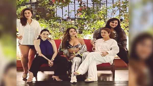 करिश्मा और मलाइका ने भी किया पोस्ट