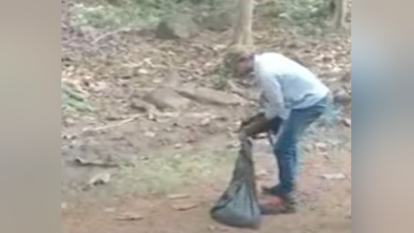 पेट से बाहर निकाला अपना शिकार