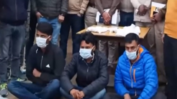 कोडिया गैंग से तीन बदमाश पकड़े गए कोडिया गैंग से तीन बदमाश पकड़े गए