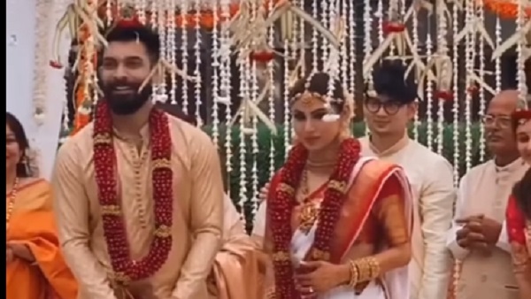 मलयाली परंपरा से हुई शादी 