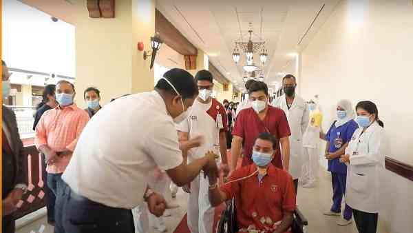 हेल्थकेयर ग्रुप वीपीएस ने दी 50 लाख रुपये की वित्तीय सहायता