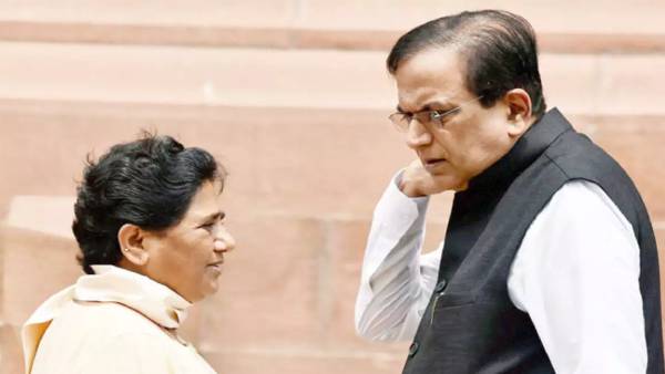 मायावती और सतीश चन्द्र मिश्र का परिवारवाद