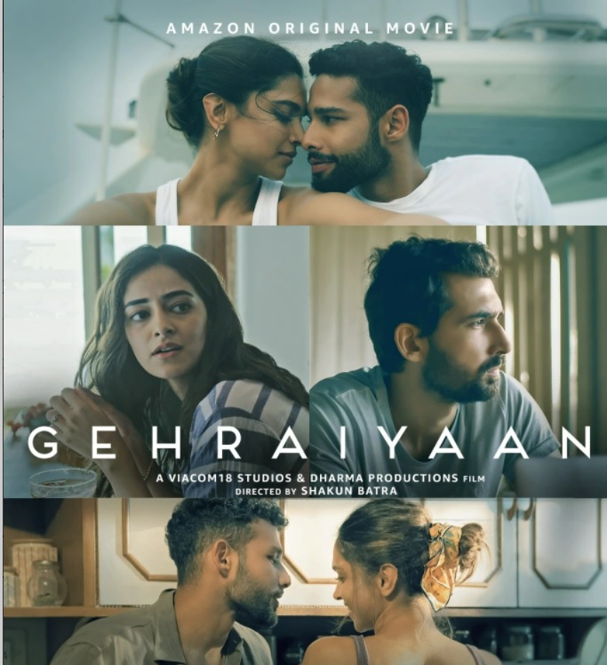 Gehraiyaan : पोस्टर में दिखा दीपिका-सिद्धांत का हॉट अंदाज...