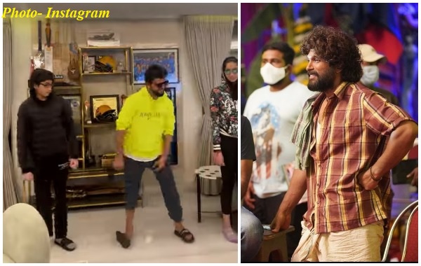 श्रीवल्ली पर डांस से रुक नहीं पाए रैना-