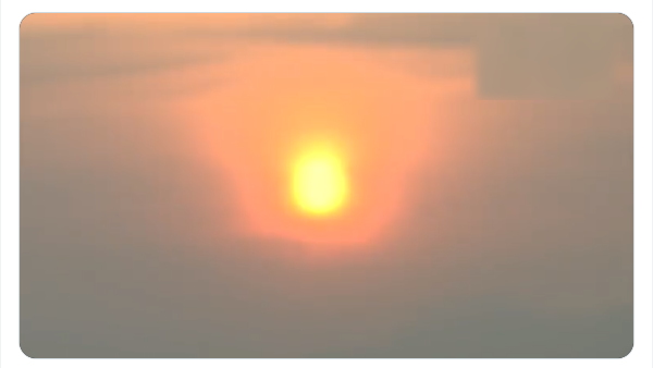 Happy new year 2022 : sunrise on first day of the new year, watch video from india