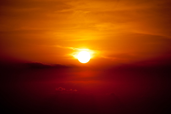 Happy new year 2022 : sunrise