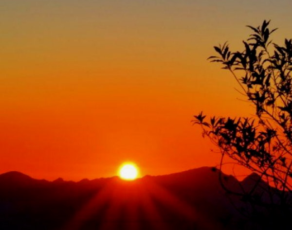 Happy new year 2022 : sunrise