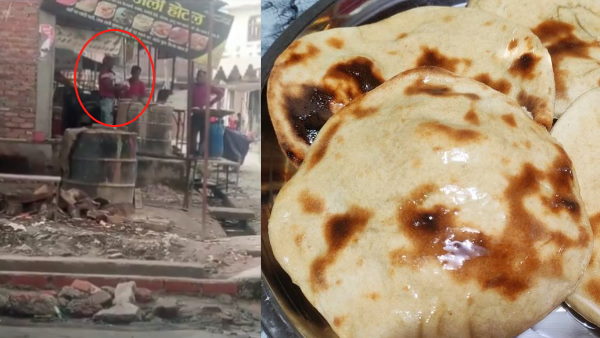 लखनऊ के इमाम अली होटल पर कर्मचारी की करतूत