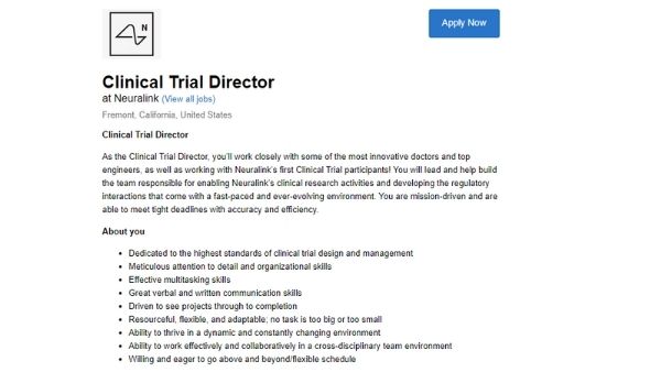 क्लिनिकल ट्रायल डायरेक्टर की खोज क्लिनिकल ट्रायल डायरेक्टर की खोज