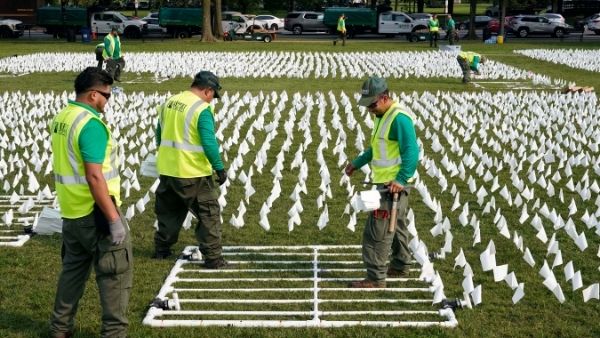 न्यूयॉर्क में कोरोना से थक गये लोग