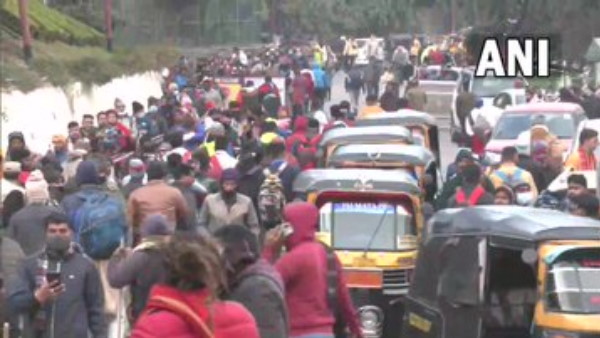 गेट नंबर 3 के पास हुआ हादसा