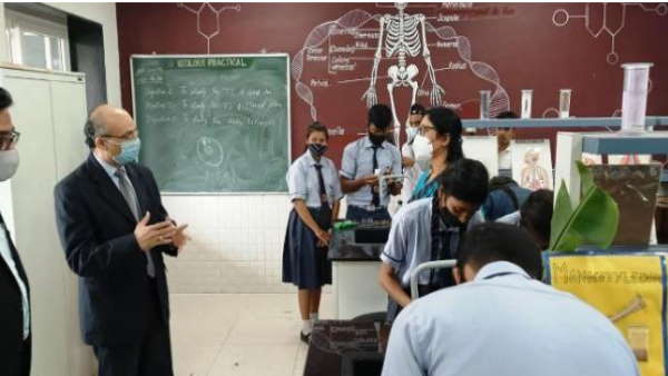 केन्द्र सरकार के अधिकारियों ने की तारीफ