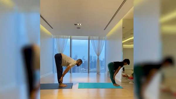 ऋषिकेश में आए योग के करीब