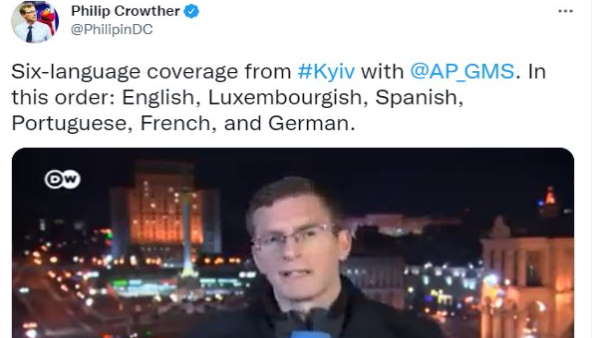 क्रोथर ने खुद शेयर किया वीडियो