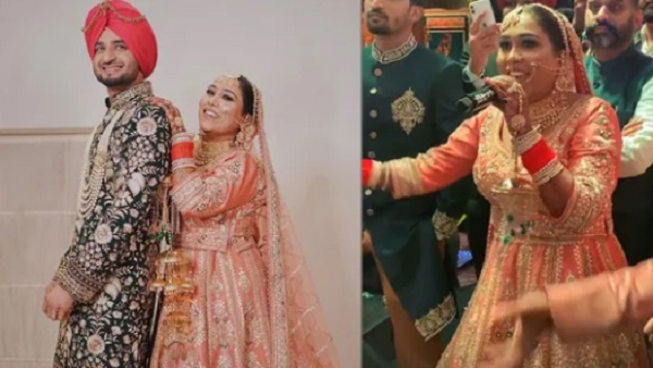 अफसाना ने शादी में दूल्हे के लिए गाया गाना