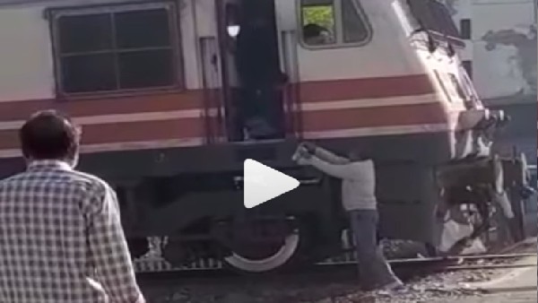 अलवर के दाउदपुर फाटक का वीडियो