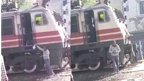 कचौरी के लिए इंजन ड्राइवर की दीवानगी