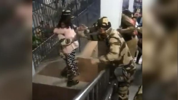 सोशल मीडिया पर छाया सीआईएसएफ जवान 