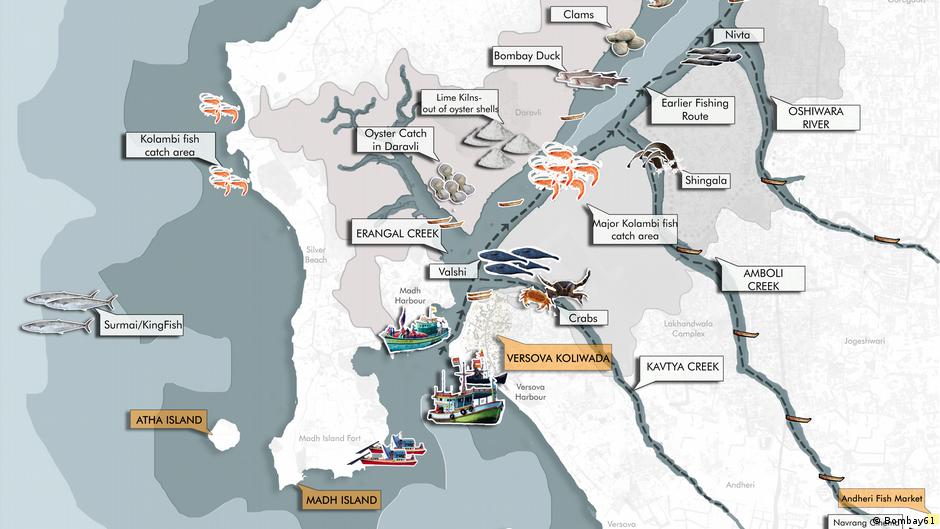 बॉम्बे- 61 मुंबई के प्राकृतिक संसाधनों के पुराने नक्शे बना रहा है.