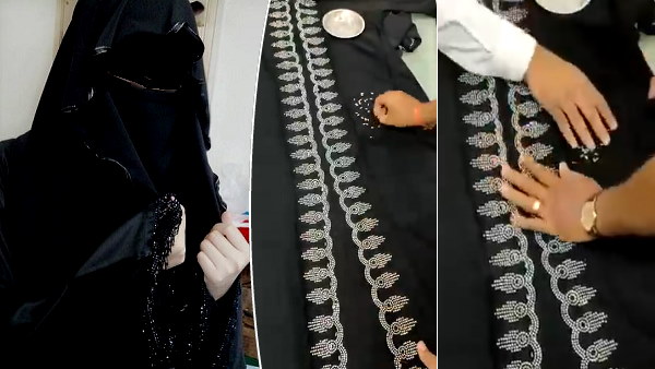 महिला दुबई से आई हैदराबाद 