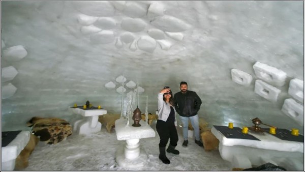 स्विटजरलैंड से मिली इग्लू बनाने की प्रेरणा