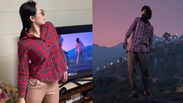 कोरियाई गर्ल पर चढ़ा 'पुष्पा' का खुमार 