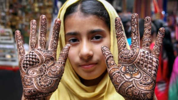 मुस्लिमों में भी पसंद की जाती है मेहंदी