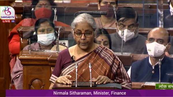Union Budget 2022 Finance Minister Nirmala said Indias growth is estimated to be at 9.27 Percentage Union Budget 2022 Finance Minister Nirmala said Indias growth is estimated to be at 9.27 Percentage