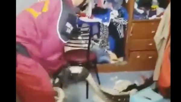 'नए आउटफिट्स ट्राई कर रही थी' 'नए आउटफिट्स ट्राई कर रही थी'