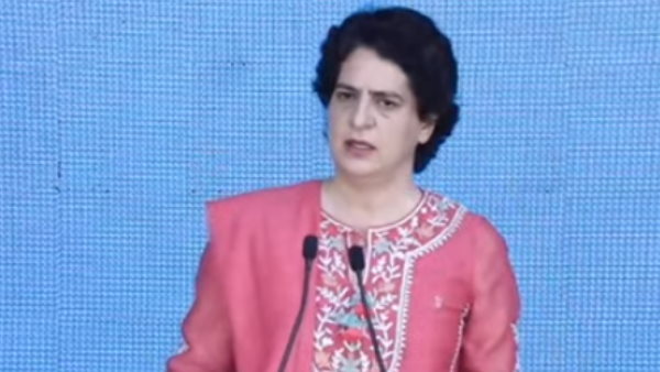 Congress leader Priyanka Gandhi Vadra targets BJP and pm modi while addressing rally Congress leader Priyanka Gandhi Vadra targets BJP and pm modi while addressing rally