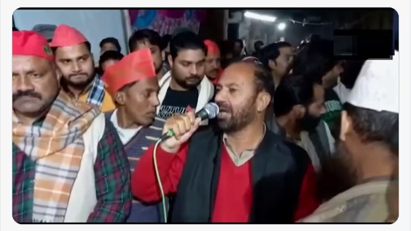 Watch video of Meeruts SP MLA Rafiq Ansari, targets BJP govt