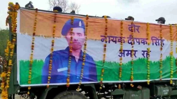 दीपक सिंह 2012 में सेना में हुए थे भर्ती