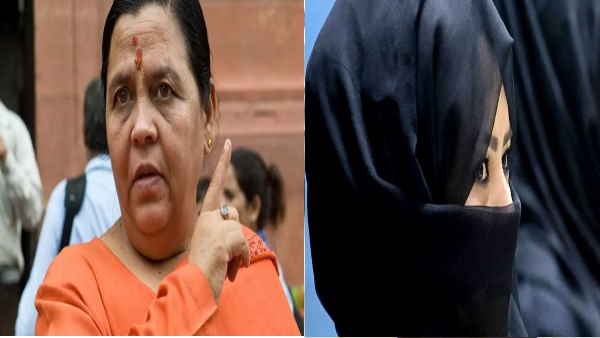 उमा भारती ने इस मुद्दे पर प्रतिक्रिया व्‍यक्‍त करते हुए सुझाया ये रास्‍ता 