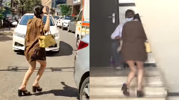 लॉन्ग टीशर्ट के नीचे नहीं थी पैंट लॉन्ग टीशर्ट के नीचे नहीं थी पैंट