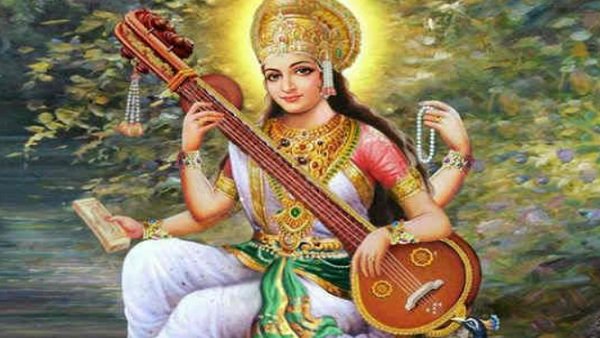 मां सरस्वती की बहन मां शारदे की भी पूजा होती है