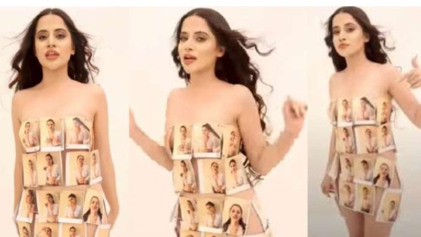  कपड़े के बजाए चिपका ली फोटोज