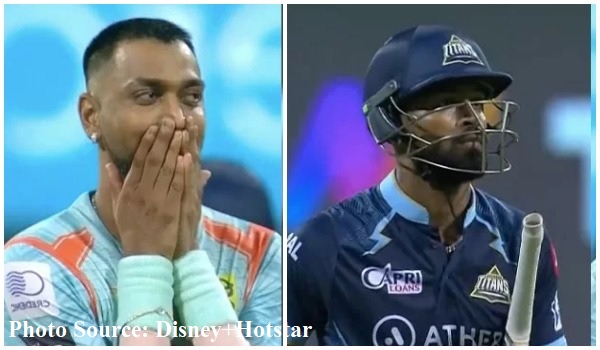 क्रुणाल और हार्दिक आमने-सामने