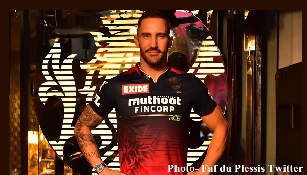 RCB के नए कप्तान फाफ डु प्लेसिस-
