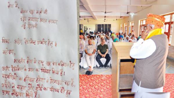काफ़ी समय से चल रहा है धरना प्रदर्शन
