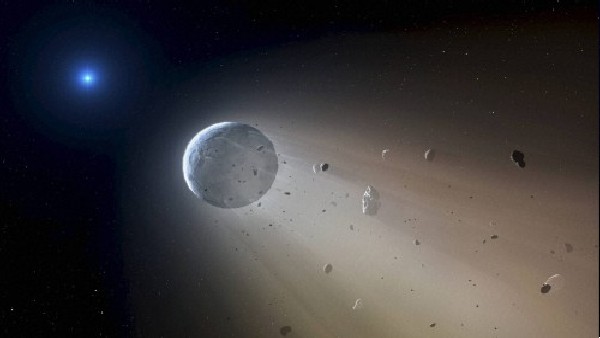 एक ही उल्कापिंड से अलग होकर बने गड्ढे 